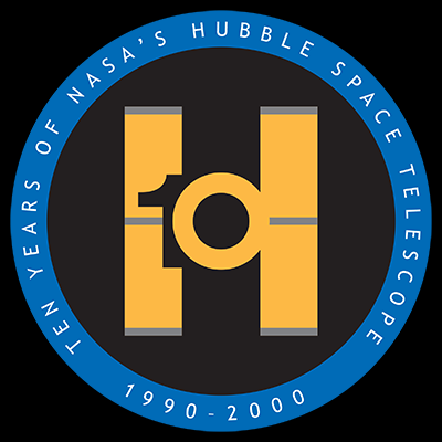Hubble's 10th Anniversary Mark
