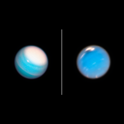 Uranus and Neptune