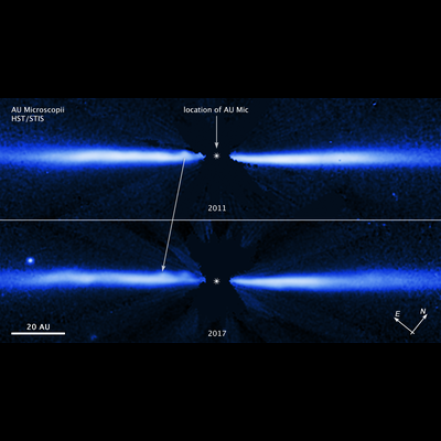 Compass Image for AU Microscopii