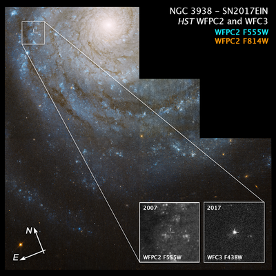 Compass Image for SN 2017ein