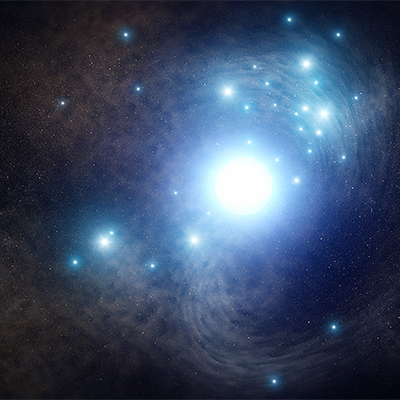 Artist's Illustration of SN 2017ein