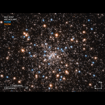 Compass Image for NGC 6397