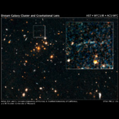 Galaxy Cluster IDCS J1426.5+3508 and Giant Arc