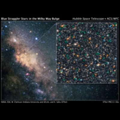 Hubble Finds Blue Straggler Stars in the Galactic Bulge