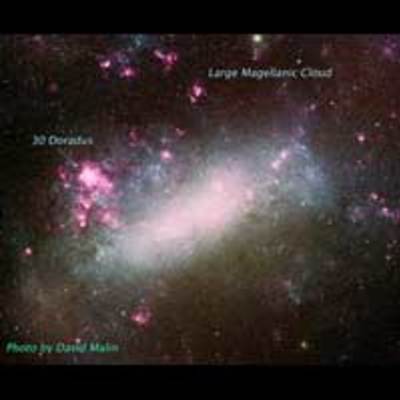 Ground Image of Large Magellanic Cloud