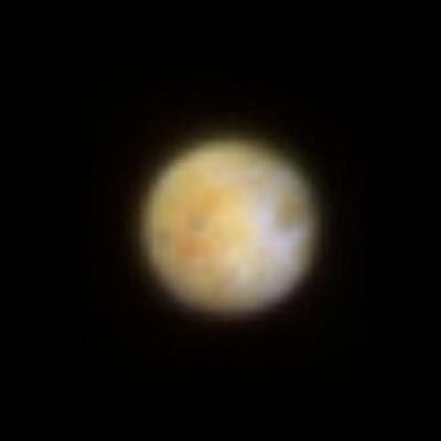 Hubble Observes Volcanic Io - Visible Light