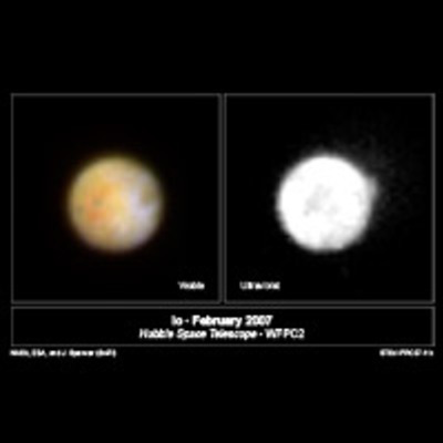 Hubble Observes Volcanic Io