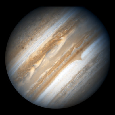 Hubble Images Jupiter in Support of the New Horizons Flyby