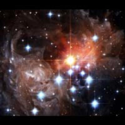 Close-Up of Light Echo Around V838 Monocerotis (September 2006)