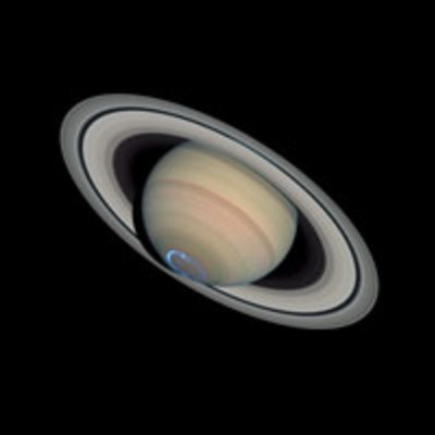 Saturn Aurora – January 24, 2004