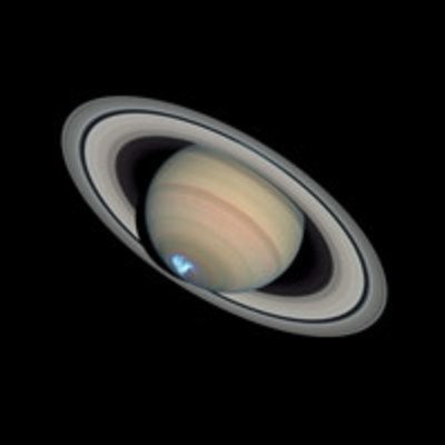 Saturn Aurora – January 26, 2004