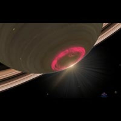 Close-Up Look at Saturn's Aurora