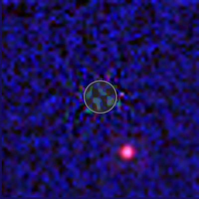 Hubble Infrared View of Extrasolar Planet Candidate