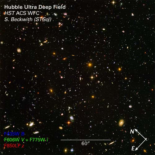 Hubble Ultra Deep Field Image Reveals Galaxies Galore