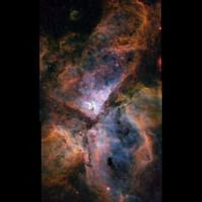 Ground-Based Image of Carina Nebula (NGC 3372)