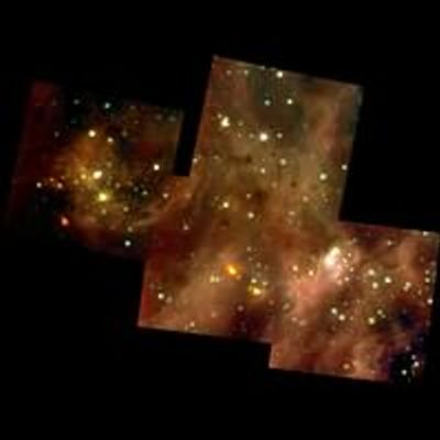 Star Cluster R136 in Nebula 30 Doradus