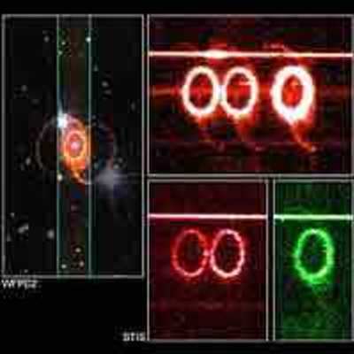 STIS Chemically Analyzes the Ring Around Supernova 1987a