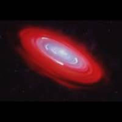 Artist's Illustration of Beta Pictoris Gas Disk