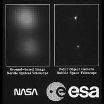 ESA's Faint Object Camera First Images
