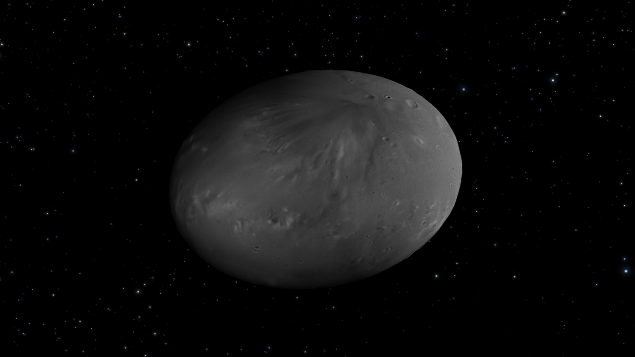  Artist's View of Nix Rotation, Frame 7