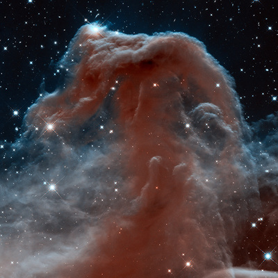 Hubble Sees a Horsehead of a Different Color