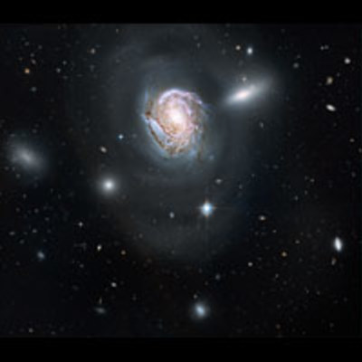 Spiral Galaxy NGC 4911 in the Coma Cluster