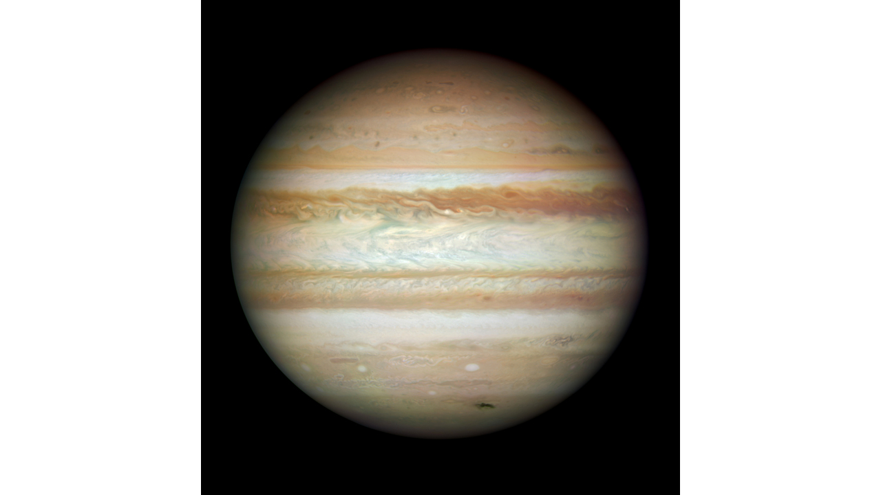  HST WFC3 Jupiter Image (July 23, 2009)