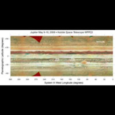 Jupiter Map – Annotated