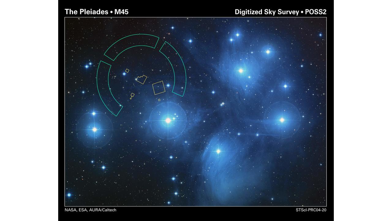 pleiades star cluster location