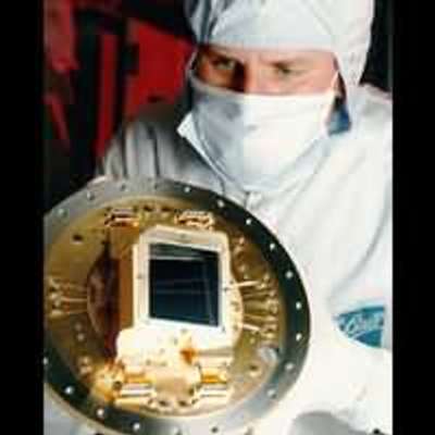 Technician Holding ACS WFC CCD