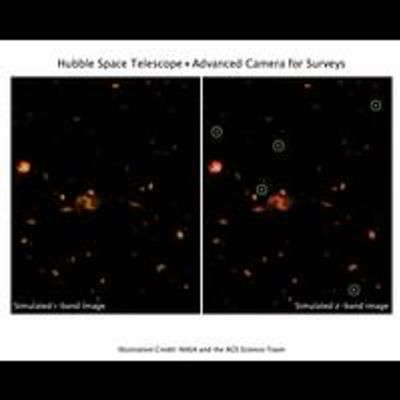 ACS Will Find the Most Distant Galaxies (Simulation)