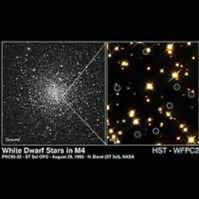 Hubble Identifies White Dwarf Population in Globular Cluster M4