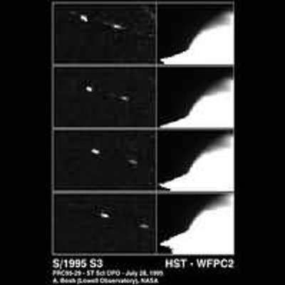 Hubble Discovery Image of New Moon Orbiting Saturn