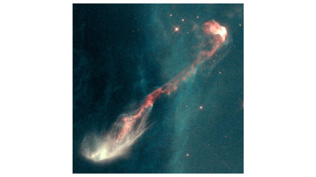  Three-Trillion-Mile-Long Jet From a Wobbly Star (HH-47)