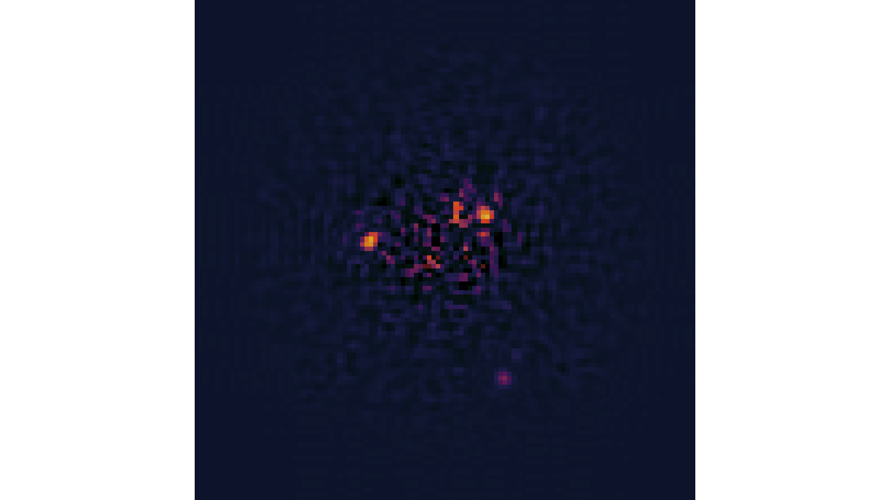  Software-Processed NICMOS Image of HR 8799 Planetary System
