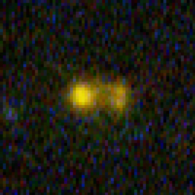 Hubble Building Blocks Galaxy at Redshift 4.88