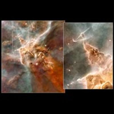 Star-Forming Region in the Carina Nebula