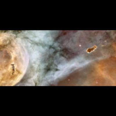 Carina Nebula Details: The Caterpillar