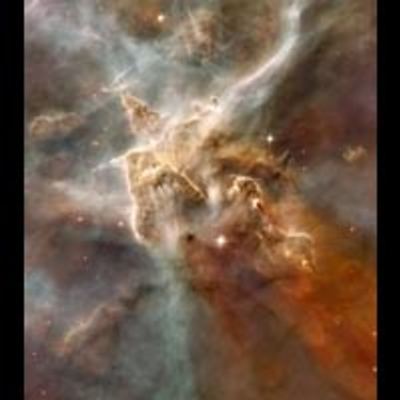 Star-Forming Region in the Carina Nebula: Detail 1