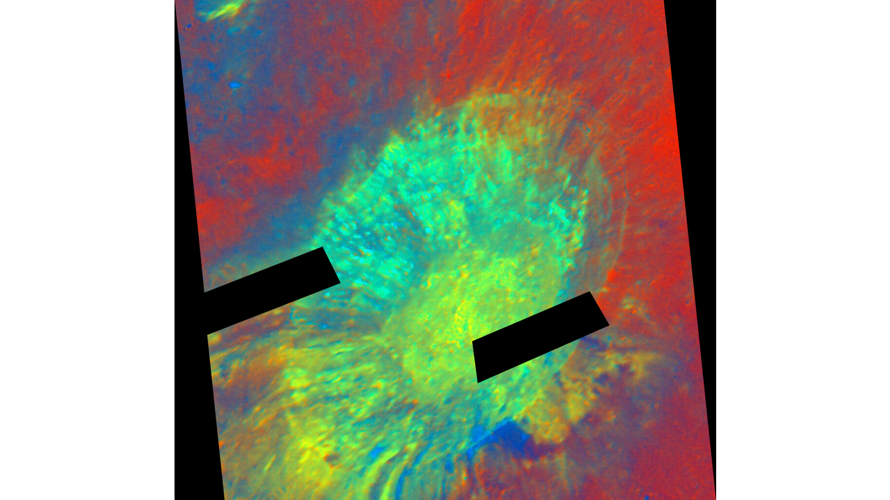  Aristarchus Crater in False Color