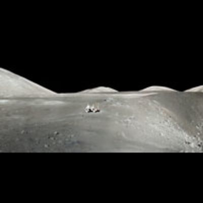 Apollo 17 Astronaut's Snapshot of Taurus-Littrow Valley