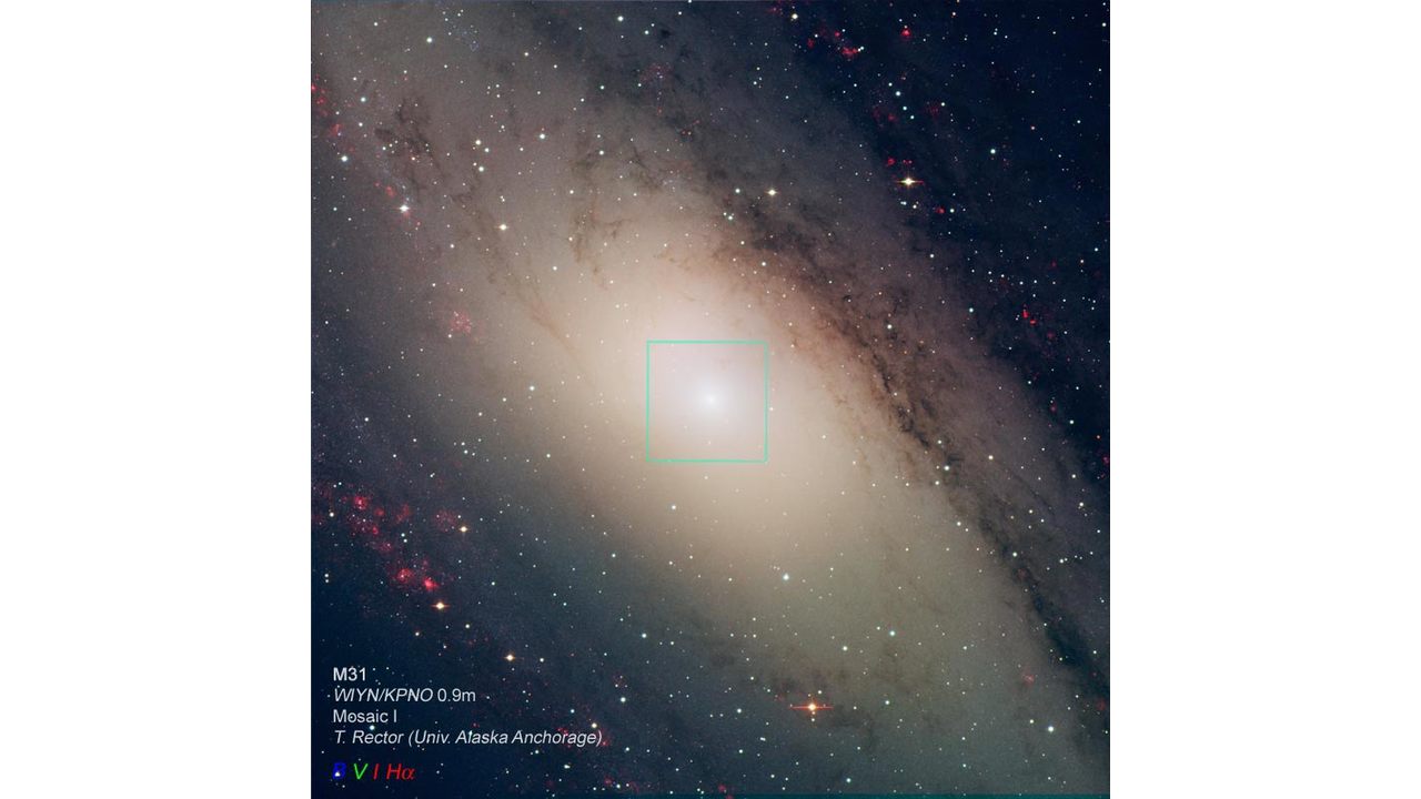 Andromeda Galaxy WIYN 0.9Meter Telescope HubbleSite