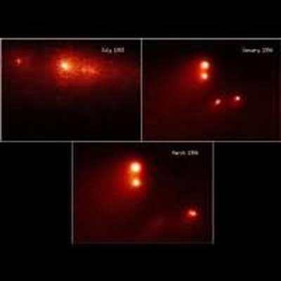 Comet P/Shoemaker-Levy 9 "Gang of Four"