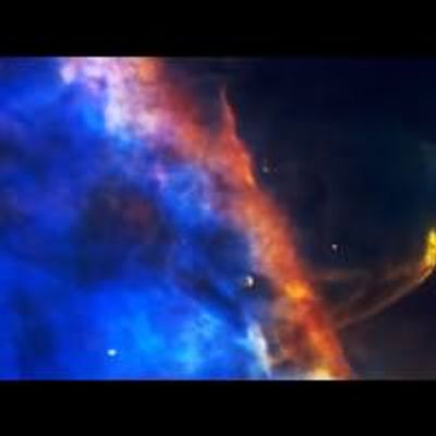 Gas Plume From a Newborn Star in the Orion Nebula