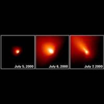 Comet LINEAR's  Violent Outburst