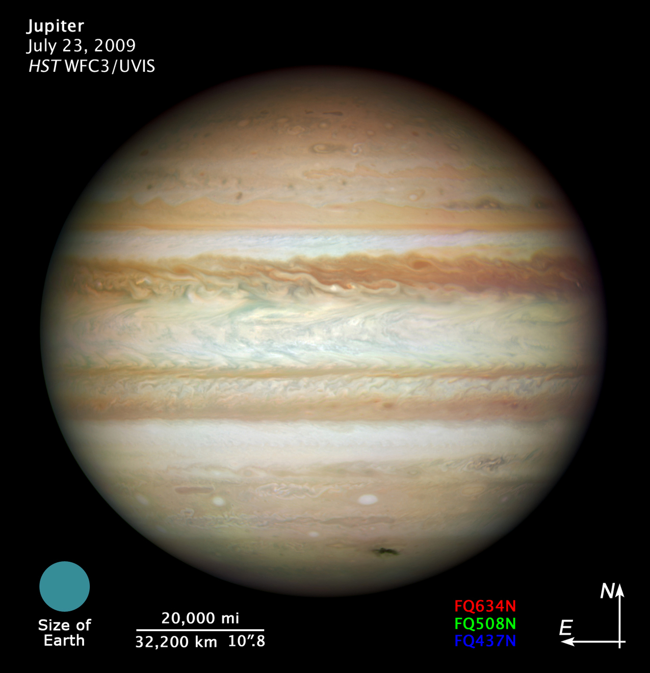 Jupiter Impact Scar is Going, Going, Gone