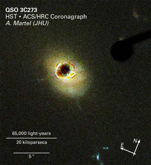 Hubble Probes the Heart of a Nearby Quasar