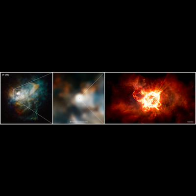 Hubble Solves Mystery of Monster Star's Dimming