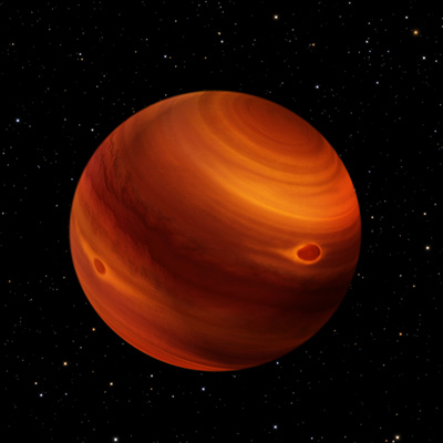 Astronomers Probe Layer-Cake Structure of Brown Dwarf's Atmosphere