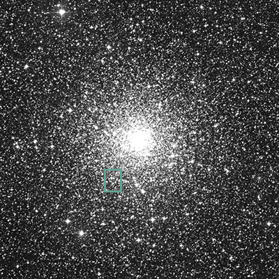 Location of ACS detail in NGC 6397